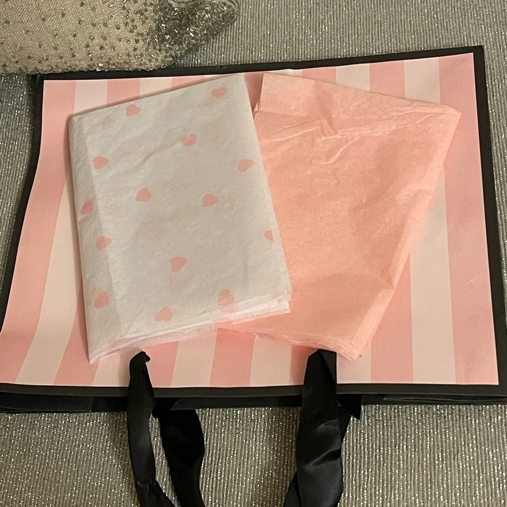 Victoria's Secret Pink Sparkle Angel Journal Diary W/ Sparkle Pen Note Pad
